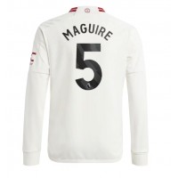 Camiseta Manchester United Harry Maguire #5 Tercera Equipación 2023-24 manga larga